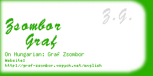 zsombor graf business card